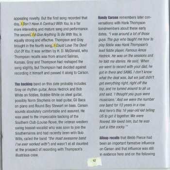 CD Joe Carson: Hillbilly Band From Mars