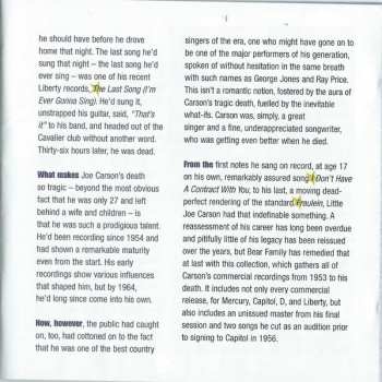 CD Joe Carson: Hillbilly Band From Mars