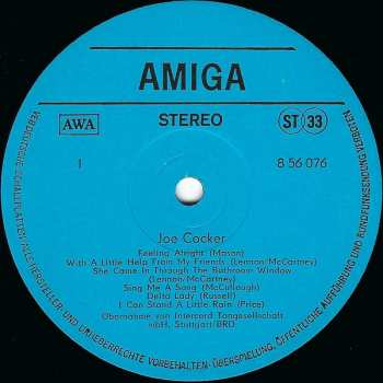 LP Joe Cocker: Joe Cocker