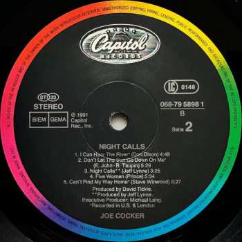 LP Joe Cocker: Night Calls