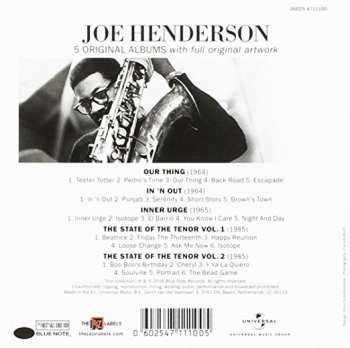 5CD/Caja Joe Henderson: 5 Original Albums