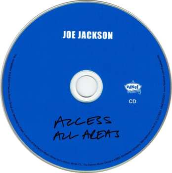CD/DVD Joe Jackson: Access All Areas