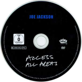 CD/DVD Joe Jackson: Access All Areas