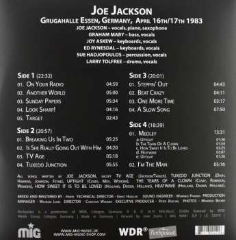 2LP Joe Jackson: Live At Rockpalast
