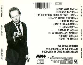 CD Joe Jackson: Look Sharp!