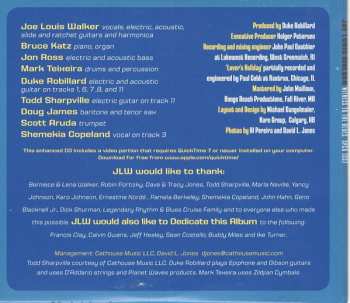 CD Joe Louis Walker: Witness To The Blues