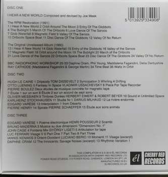 3CD/Caja Joe Meek: I Hear A New World. An Outerspace Music Fantasy By Joe Meek (The Pioneers Of Electronic Music)