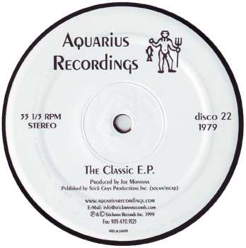 Album Joe Montana: The Classic E.P.
