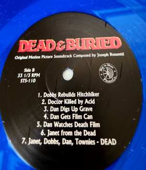 LP Joe Renzetti: Dead & Buried-Original Motion Picture Soundtrack CLR | LTD