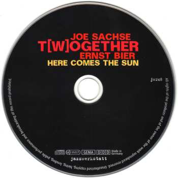 CD Joe Sachse: T[w]ogether (Here Comes The Sun)