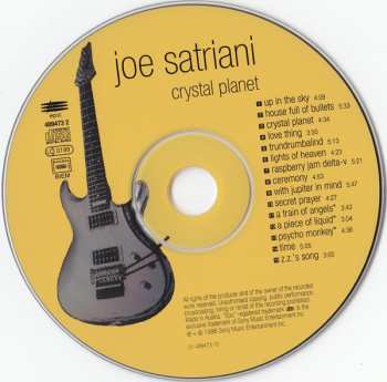 CD Joe Satriani: Crystal Planet
