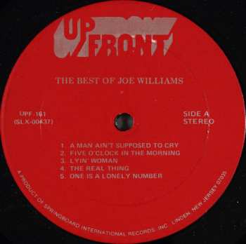 LP Joe Williams: The Best Of