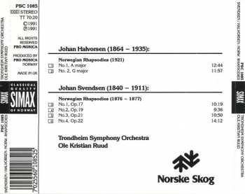 CD Johan Svendsen: Norwegian Rhapsodies