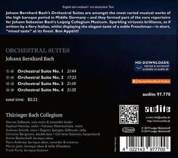 SACD Johann Bernhard Bach: Orchestral Suites