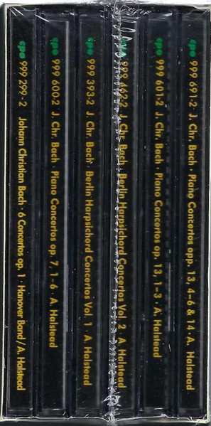 6CD/Caja Johann Christian Bach: Complete Keyboard Concertos