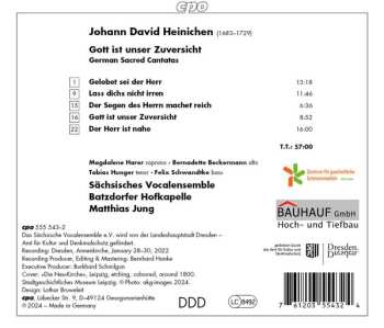 CD Johann David Heinichen: Gott Ist Unser Zuversicht - German Sacred Cantatas