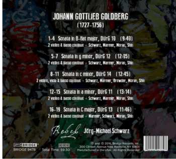 CD Johann Gottlieb Goldberg: Beyond The Variations (Chamber Music For Strings And Basso Continuo)