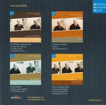 2CD/Caja Andreas Staier: Sonatas (Fantasia And Fugue)
