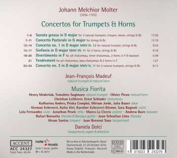 CD Musica Fiorita: Concertos For Trumpets And Horns