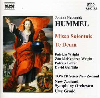 CD Johann Nepomuk Hummel: Missa Solemnis / Te Deum