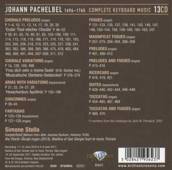 13CD/Caja Johann Pachelbel: Complete Keyboard Music