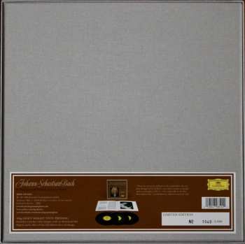 3LP/Caja Johann Sebastian Bach: 6 Sonaten Und Partiten Für Violine Solo BWV 1001-1006 LTD | NUM