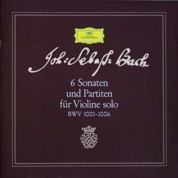 3LP/Caja Johann Sebastian Bach: 6 Sonaten Und Partiten Für Violine Solo BWV 1001-1006 LTD | NUM