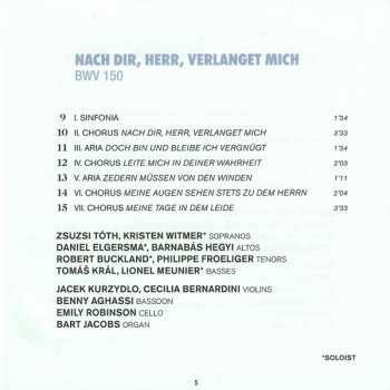 CD Johann Sebastian Bach: Actus Tragicus (Bach Cantatas BWV 106, 150, 131, 12)