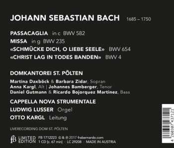 CD Johann Sebastian Bach: Bach LTD