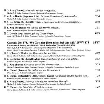 CD Johann Sebastian Bach: Cantatas 23 : BWV 10 Meine Seel Erhebt Den Herren - BWV 93 Wer Nur Den Lieben Läßt Walten - BWV 107 Was Willst Du Dich Betrüben - BWV 178 Wo Gott Der Herr Nicht Bei Uns Hält