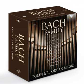 24CD Johann Sebastian Bach: Bach Family - Die Orgelwerke Der Bach-familie