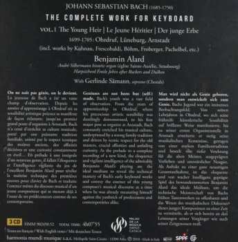 3CD/Caja Johann Sebastian Bach: The Complete Works For Keyboard 1: The Young Heir