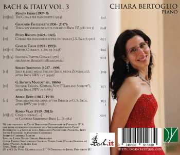 CD Johann Sebastian Bach: Bach & Italy Vol. 3