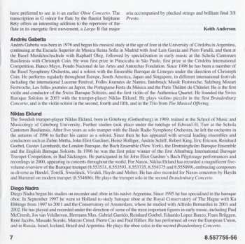 2CD Johann Sebastian Bach: Brandenburg Concertos