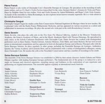 2CD Johann Sebastian Bach: Brandenburg Concertos