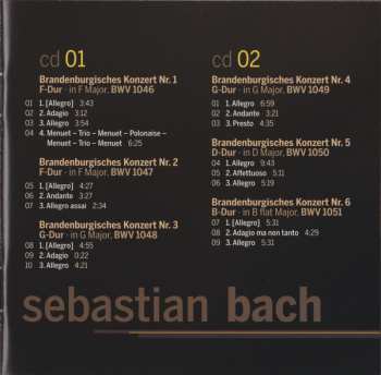 2CD Johann Sebastian Bach: Brandenburg Concertos