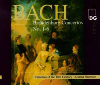 2CD Johann Sebastian Bach: Brandenburgische Konzerte Nr. 1-6 BWV 1046-1051