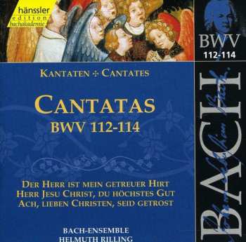 CD Johann Sebastian Bach: Cantatas BWV 112-114