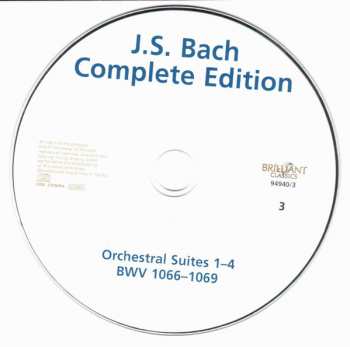 142CD/Caja Johann Sebastian Bach: Complete Edition · Gesamtwerk · L'Œuvre Intégrale