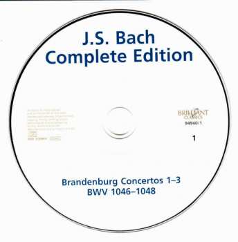 142CD/Caja Johann Sebastian Bach: Complete Edition · Gesamtwerk · L'Œuvre Intégrale