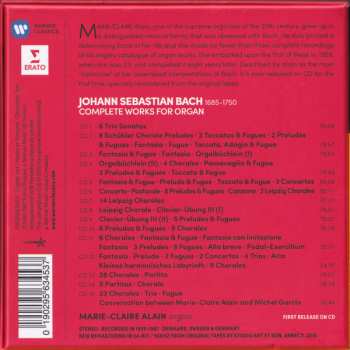 15CD/Caja Johann Sebastian Bach: Complete Works For Organ