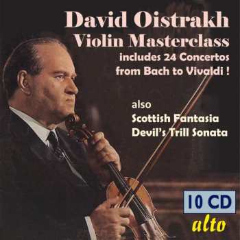 10CD Johann Sebastian Bach: David Oistrach - Violin Masterclass