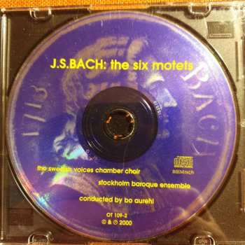 CD Johann Sebastian Bach: De Sex Motetterna 
