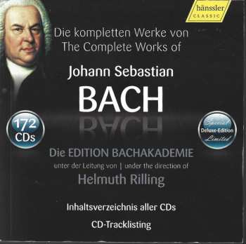 172CD/Caja Johann Sebastian Bach: Die Kompletten Werke Von Johann Sebastian Bach (Edition Bachakademie)