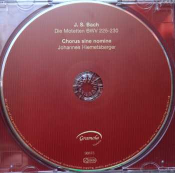 CD Johann Sebastian Bach: Die Motetten BWV 225-230