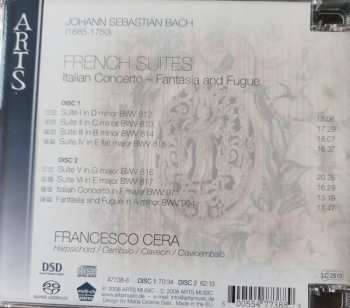 2SACD Johann Sebastian Bach: French Suites, Italian Concerto, Fantasia and Fugue