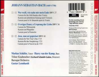 CD Johann Sebastian Bach: Cantatas Nos. 27, 34 & 41