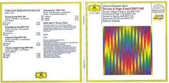 CD Johann Sebastian Bach: Toccata & Fuge d-moll BWV 565 / Toccata, Adagio & Fuge C-dur BWV 564 / Präludium & Fuge f-moll BWV 534 / Fantasie & Fuge g-moll BWV 542 / Triosonate Nr. 1 Es-dur BWV 525