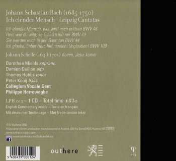 CD Johann Sebastian Bach: Ich Elender Mensch - Leipzig Cantatas