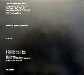 CD Johann Sebastian Bach: Inventionen Und Sinfonien / Französische Suite V